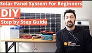 100 Watt Solar Panel Kit Beginner Set-Up | How to and Step by Step Solar Kit Instructions