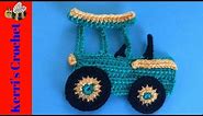 Crochet Tractor Tutorial - Beginner Crochet Tutorial