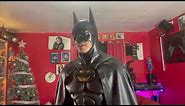 🦇Batman Forever Batsuit Costume Cosplay Superhero Concepts Cowl Movie Replica Review 202