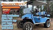 Enjoybot 36v 100ah Bluetooth Lithium Battery Install | EZGO PDS Golf Cart Conversion