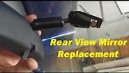 How To Remove / Install / Replace a Rear View Mirror - Toyota