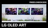 LG OLED ART #20 FRIEZE LONDON 2023 | QUAYOLA X LG OLED “Highlight”