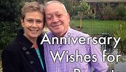 Anniversary Wishes, Quotes, and Poems for Parents