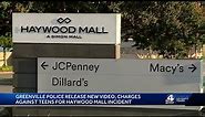 Teens charged, video released after popping balloons causes panic at Haywood Mall in Greenville