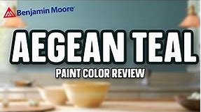 AEGEAN TEAL | Benjamin Moore Color Of The Year | Design Trends 2021
