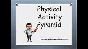 Physical Activity Pyramid for Grade 4