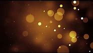 4K gold moving video background effect