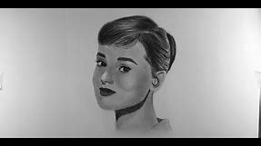 Realistic Beautiful girl portrait ll FANCY pencil ll
