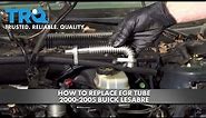 How to Replace EGR Tube 2000-2005 Buick LeSabre