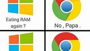 Memes of Google Chrome & RAM | Funny Memes Compilation | MEMES | #shorts 175