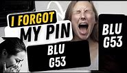 I Forgot my Pin to my BLU G53 ⚠️HELP⚠️ How to Hard Reset your BLU G53