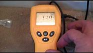 How to use a damp meter properly