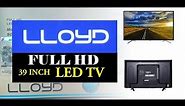 Lloyd 39 Inch L39FN2 Full HD LED TV | Unboxing | Specifications |