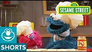 Sesame Street: Apple Slice & Peanut Butter Sandwiches | Cookie Monster's Foodie Truck