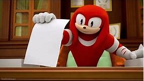 Approved Knuckles Meme Template - All Stamp Scenes - Sonic Boom
