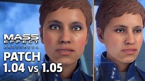 Comparing Facial Animations In The New Mass Effect: Andromeda Patch