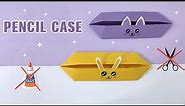 Easy cute pencil case ideas / how to make paper pencil case /pouch / paper craft