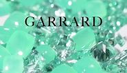 Bringing colour to life.​ Soon to be unveiled, Couture earrings from the new Serpentine suite are crafted to twist and turn, framing sea green tourmalines and sugarloaf cabochon chrysoprase.​ #Garrard #GarrardCouture | Garrard