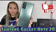 Samsung Galaxy Note 20 Mystic Green Unboxing (Miss Tekki Style)