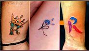 Letter 'R' Tattoo Designs | Single Letter Tattoo Ideas | Letter R Designs | Tattoo Designs | IFW