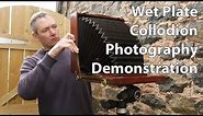 Wet Plate Collodion Photography Demo