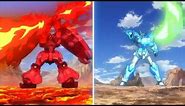 Gundam 00 Sky vs Gundam GP-Rase-Two