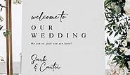 Acrylic Wedding Welcome Sign - Welcome To Our Wedding Sign - Welcome Wedding Sign - Welcome Sign Wedding - Welcome Sign For Wedding