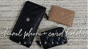 CHANEL PHONE & CARD HOLDER AND MY OTHER SLGS | ALYSSA LENORE