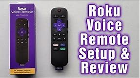Roku Voice Remote With TV Controls Setup & Review