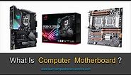 What Is Computer Motherboard ? | Beginners Guide To Motherboard Parts