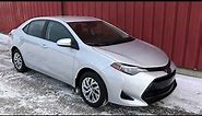 2019 Toyota Corolla LE - review of features and full walk around