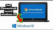 Installing Windows 10 On Your Dell Chromebook – Full Drivers Included!