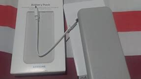 SAMSUNG BATTERY PACK 2023 | Unboxing