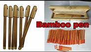 Bamboo Hand made writing pen 🖊️🖊️ it's a new quality products and amazing making process