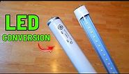 How To Easily Convert Fluorescent Lights to LED | Save Money on Energy Costs