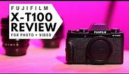 FujiFilm X-T100 Review for PHOTO and VIDEO | Best Beginner Camera???