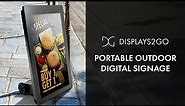 Portable Outdoor Digital Signage | Displays2go®