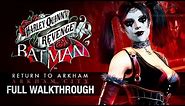 Batman: Return to Arkham City - Harley Quinn's Revenge (Full Walkthrough)