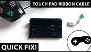 How to reconnect a PS4 Controller touch pad ribbon cable (Quick fix)