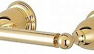 Kingston Brass BA1758PB Heritage Toilet Paper Holder, Polished Brass,11"