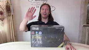 Asus RT-AX88U router, Unboxing, Setup and review