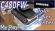 Samsung C480FW Color Laser, Unboxing & first print - 347