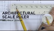 How to Read an Architectural Scale | Beginner