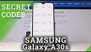 Secret Codes in Samsung Galaxy A30s – Hidden Mode / Testing Menu