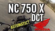 Honda NC 750 X (NC750X) DCT automatic motorcycle review, ride and walkaround