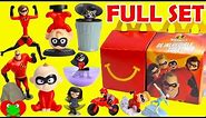 Collect 2018 The Incredibles 2 McDonald's Happy Meal Toys Full Set