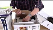 Unboxing of Microsoft Xbox 360 Slim 320GB Limited Edition Kinect Star Wars Bundle - 5XK001