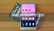 Samsung Galaxy J5 2016 (Gold) Unboxing