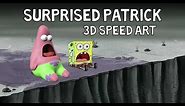 "Surprised Patrick" from SpongeBob - Sculptris 3D Speed Art