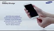 Samsung Galaxy S6 edge: SIM-Karte einlegen und herausnehmen [How-To-Video]